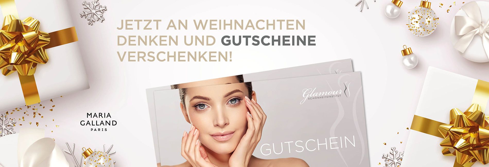 Glamour Schönheitsinstitut Webbanner Gutscheine 1900×650